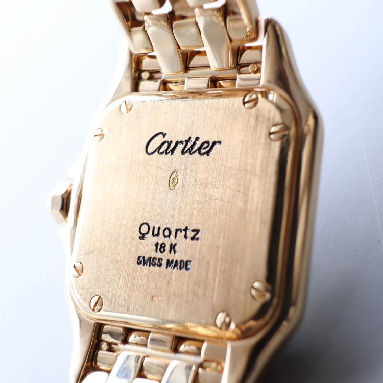 Blome Preowned-Uhren Cartier Panthere Gelbgold - Bild 4 